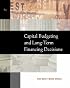 Capital Budgeting and Long-Term Financing Decisions