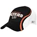 Reebok Philadelphia Flyers Black Colorblock Structured Adjustable Hat