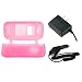 LG enV VX-9900 VX9900 Pink Silicone Skin Case Cover - Bundled with 12v Rapid Premium Car Charger and Home Travel Wall AC Adapter Charger