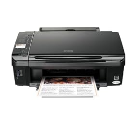 Epson Stylus SX218 All-in-One (Print, Scan, Copy) Printer with Individual Ink Technology & LCD screen