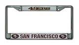San Francisco 49ers Chrome Frame