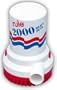Rule 10 Marine Rule 2000 Marine Bilge Pump (2000-GPH, 12-Volt)