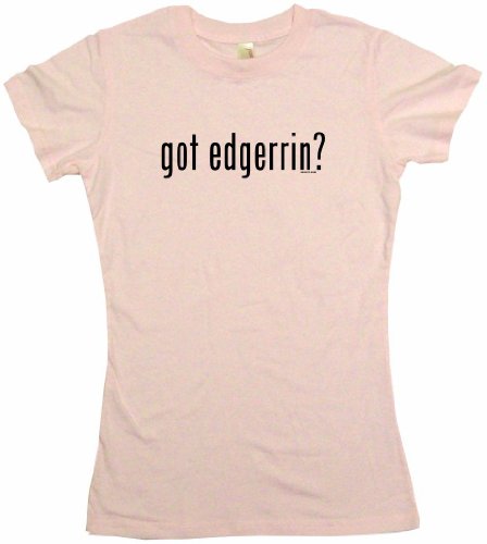 got edgerrin? Women's Tee Shirt Large-Pink Babydoll (petite fit)