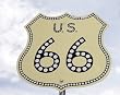 Traditional U.S. Route 66 Sign Photograph - Beautiful 16"x20" Photographic Print by Carol M. Highsmith