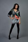 Black Tribal Print Dresses by Custo Barcelona