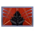 An Art Deco Binding of Orange Levant Morocco Designed by Henry De Waroquier (1881-1970), 1936 Giclee Poster Print, 32x24