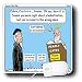 Rich Diesslins Funny Theology Cartoons - Calvin - Heaven Can Wait - Mouse Pads