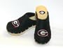 Georgia Bulldogs Black Clogs - Women's 11