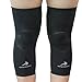 Knee Sleeves (1 Pair) Compression - Men & Women Basketball Sleeve Brace Support - Best to Immobilize, Strap & Wrap Knee for Running, Crossfit, Football, Sports - Protects Patella