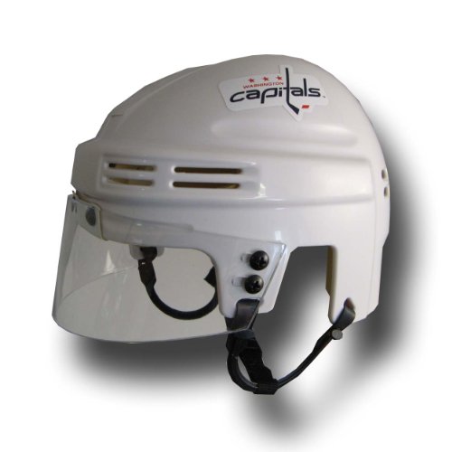 NHL Washington Capitals Official Licensed Mini Player Helmets (White)