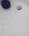 Bath Tub Anti-slip Discs - Non Skid Adhesive Shower Stickers Appliques Treads (Clear)