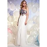 IMAGE OF Terani Couture Junior Girls Size 2-16 Ivory Sparkling Formal Gown