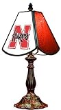 NCAA Nebraska Cornhuskers 8.5 Small Tiffany Style Table Lamp