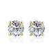 41x2Fy5VF4L. AA75  10k Gold, Round, Diamond Stud Earrings (1/4 cttw, J K Color, I2 I3 Clarity)