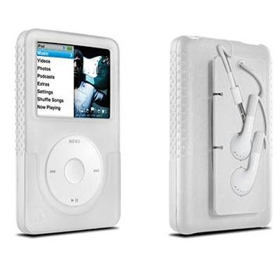 DLO Jam Jacket with Cord Management for 160 GB iPod classic 6G (Clear)