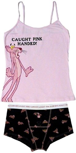Pink Panther Caught Pink Handed Cami/Panty Set for women