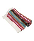 Mamas & Papas - Striped Knitted Blanket - Gingerbread