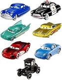 Disney Cars Die-cast Set - Meet At Flos - 7 Pcs