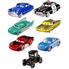 Disney Cars Die-cast Set - Meet At Flo's - 7 Pcs
