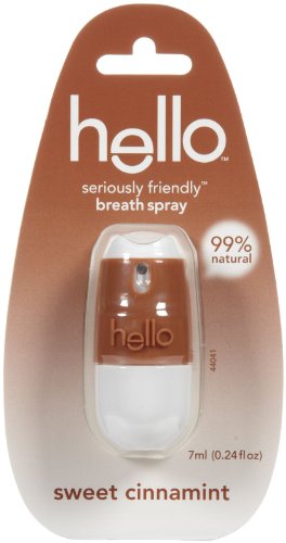 hello breath spray, sweet cinnamint, 0.236 oz