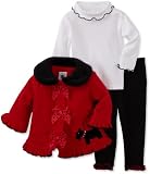 Good Lad Baby-Girls Infant 3 Pc Fleece Set