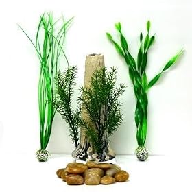 Mega Volcano Gold Décor Kit for biOrb & biUbe, Large, Color:Green