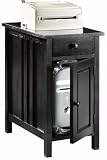 Mission Cpu Cabinet/prnter Stn 1-door Black