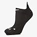 Nike Women's Dri-Fit Cotton Lightweight No-Show Tab Socks, 3-Pairs Sz: 6-10 (Black, Medium)