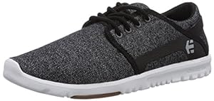Etnies Men's Scout Skateboard Shoe, Black/White, 11 M US