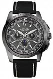 Guess #U14501G2 Men's WaterPro Euro Cool Leather Band Chronograph Watch