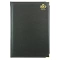 Diary A5 Day to a Page Black 2012