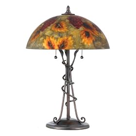 Quoizel Tuscan Summer Handpainted 26-Inch Table Lamp