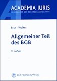 Allgemeiner Teil des BGB