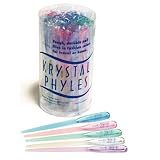 Kingsley Nail File Frosted Acrylic Pastel Color White