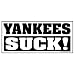 Yankees Suck Sticker