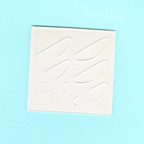 Stick On Nose Pads 17mm x 7mm x 1.2mm thick (12 pair)
