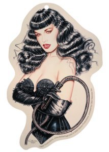 Bettie Page Olivia Whip Air Freshener A-BP-0008
