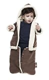 Wallaboo 6-12 Months Winter Fleece Suit (Chocolate)