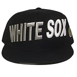 MLB CHICAGO WHITE SOX FLAT BILL FITTED HAT CAP 7 1/4