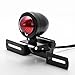 Custom Black Tail Brake Stop Running Light + License Plate Holder Bracket Relocator Motorcycle For Harley Bobber Chopper Cruiser Dyna Glide Sportster
