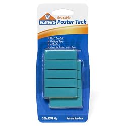Elmer's Poster Tack Reusable Adhesive, 2 Ounces, (E1531)