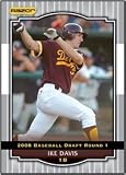 Ike Davis RC (Prospect / RC - Rookie Card) New York Mets / 2008 Razor Signature Series Silver