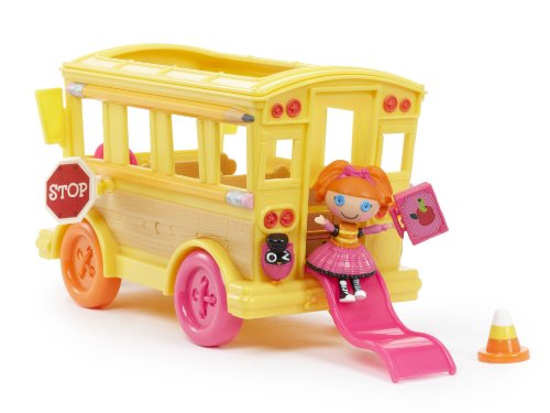 Imagen 2 de MGA Entertainment 506768E4C - El bus escolar de Lalaloopsy Bea (incluye 1 figura de 7,5 cm) [importado de Alemania]