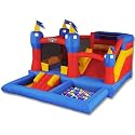 Blast Zone Misty Kingdom Inflatable Bouncer - Water Park with Slide by Blast Zone