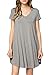 Women's ULTRA SOFT BAMBOO V-Neck Swing Dress w/Pockets (XS-XL), Made in USA