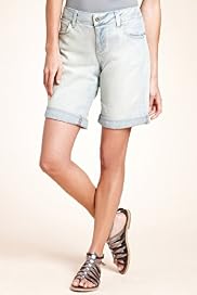 Indigo Collection Cotton Rich Turn Up Denim Shorts