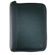 FranklinCovey 34693 - Spacemaker Leather Ring Bound Organizer w/Zipper, 5-1/2 x 8-1/2, Black