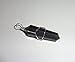 1pc Black Obsidian Premium Crystal Cut Healing Gemstone Wire Wrapped with Loop Point Pendant