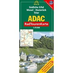 ADAC RadTourenKarte 28 S�dliche Eifel, Mosel, Hunsr�ck, Trier