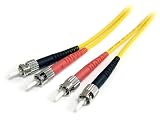 StarTech.com SMFIBSTST20 20m Single Mode Duplex Fiber Patch Cable ST-ST